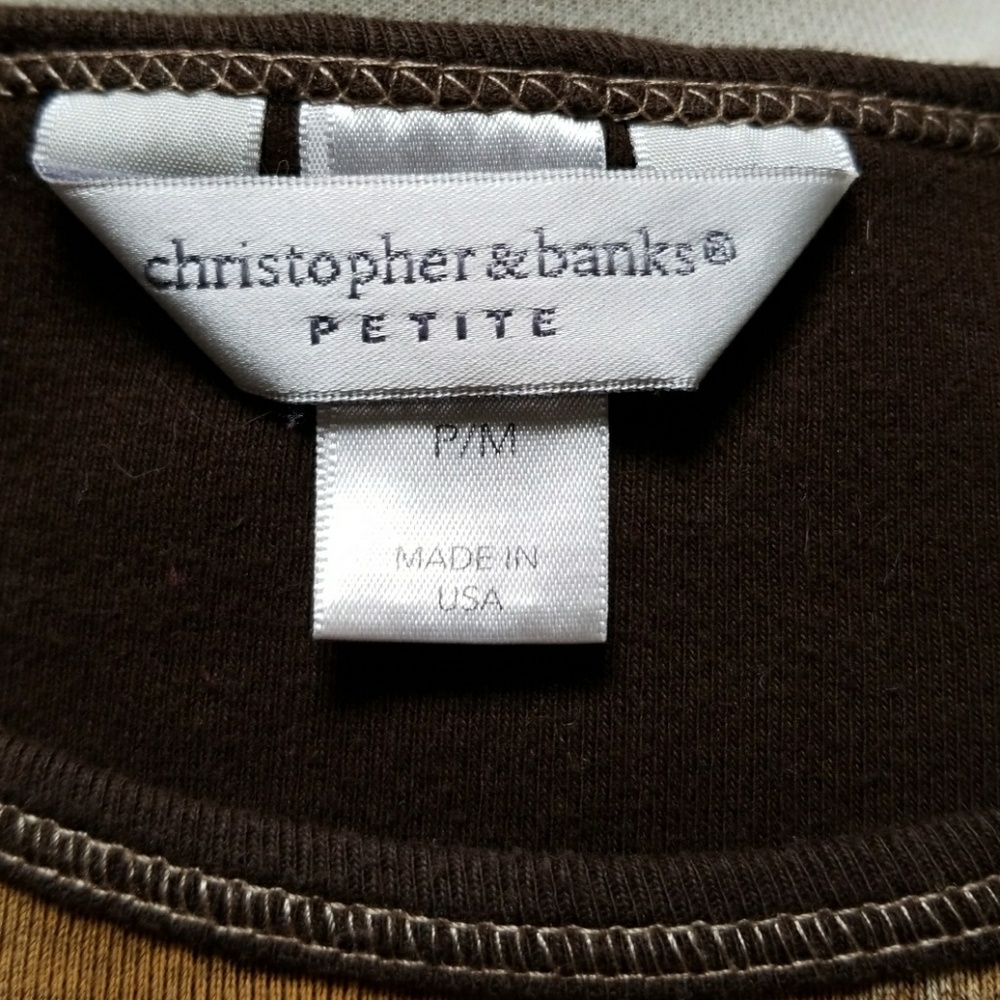 CHRISTOPHER & BANKS top - Picture 5 of 5
